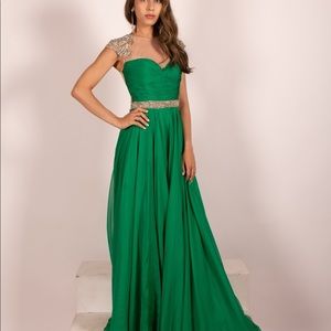 Jovani Green Dress